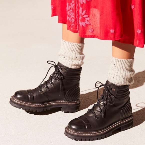 Free People Shoes - Free People Carter Lace-Up Boot Size 27 NIB